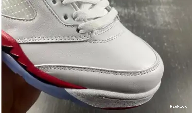 136027-120 Air 5 Jordan Red” “Fire 0614